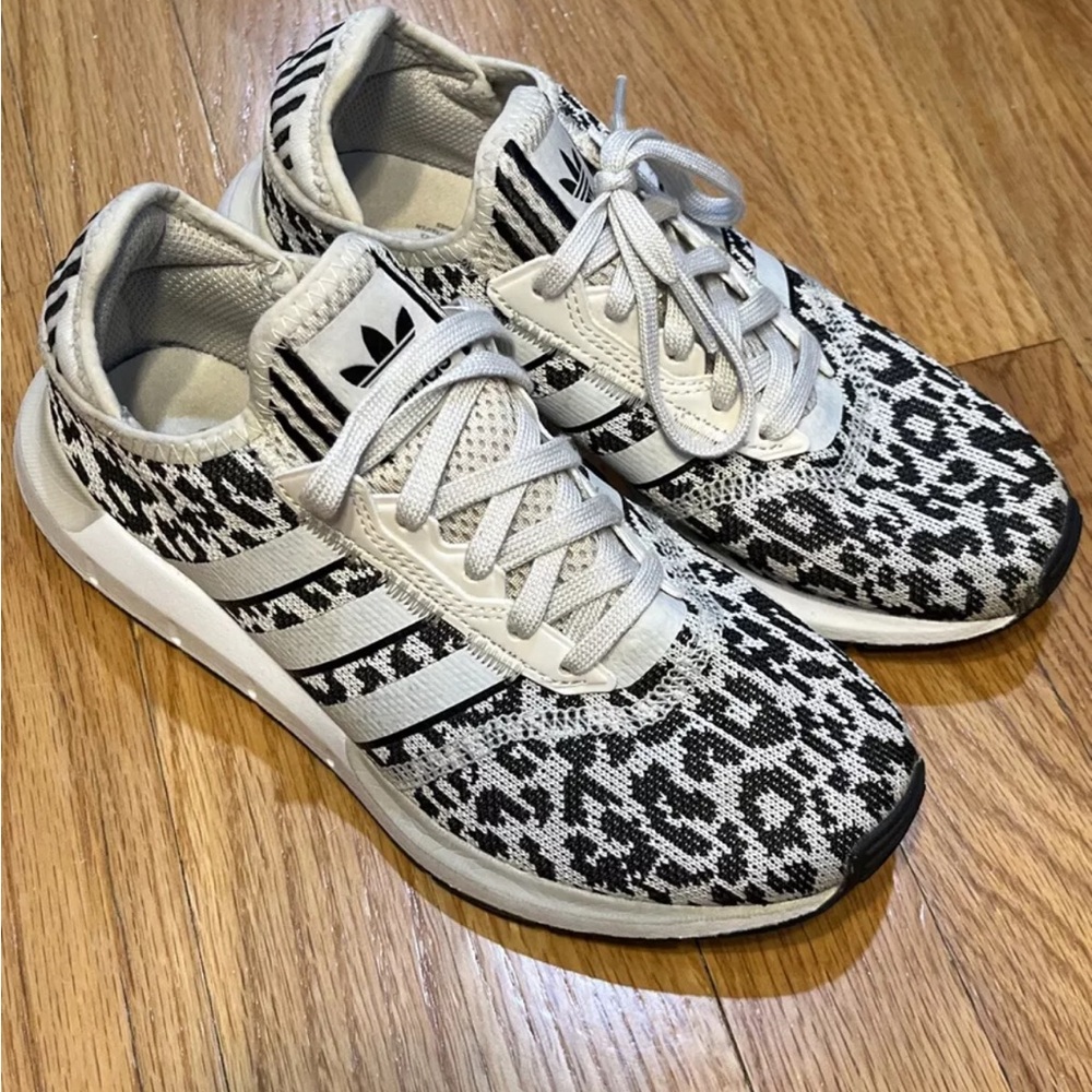 Size 6 - adidas Swift Run X Animal Print Cheetah Sneakers